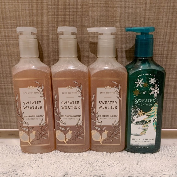 Bath and Body Works Sweater weather hand soap set - Picture 9 of 13